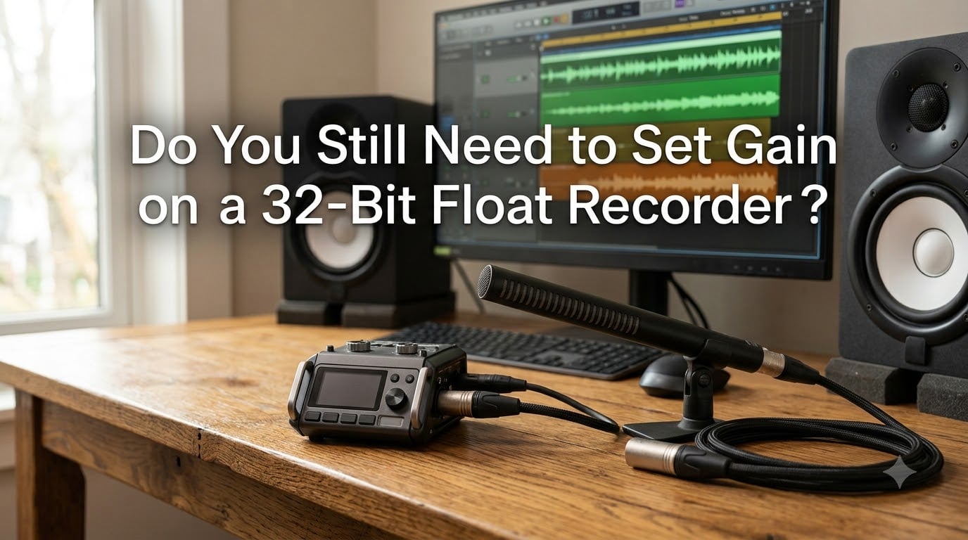 Do You Still Need to Set Gain on a 32-Bit Float Recorder?