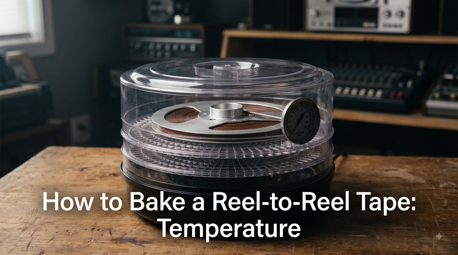 How to Bake a Reel-to-Reel Tape: Temperature