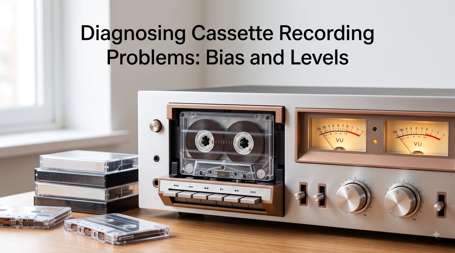 Diagnosing Cassette Recording Problems: Bias and Levels