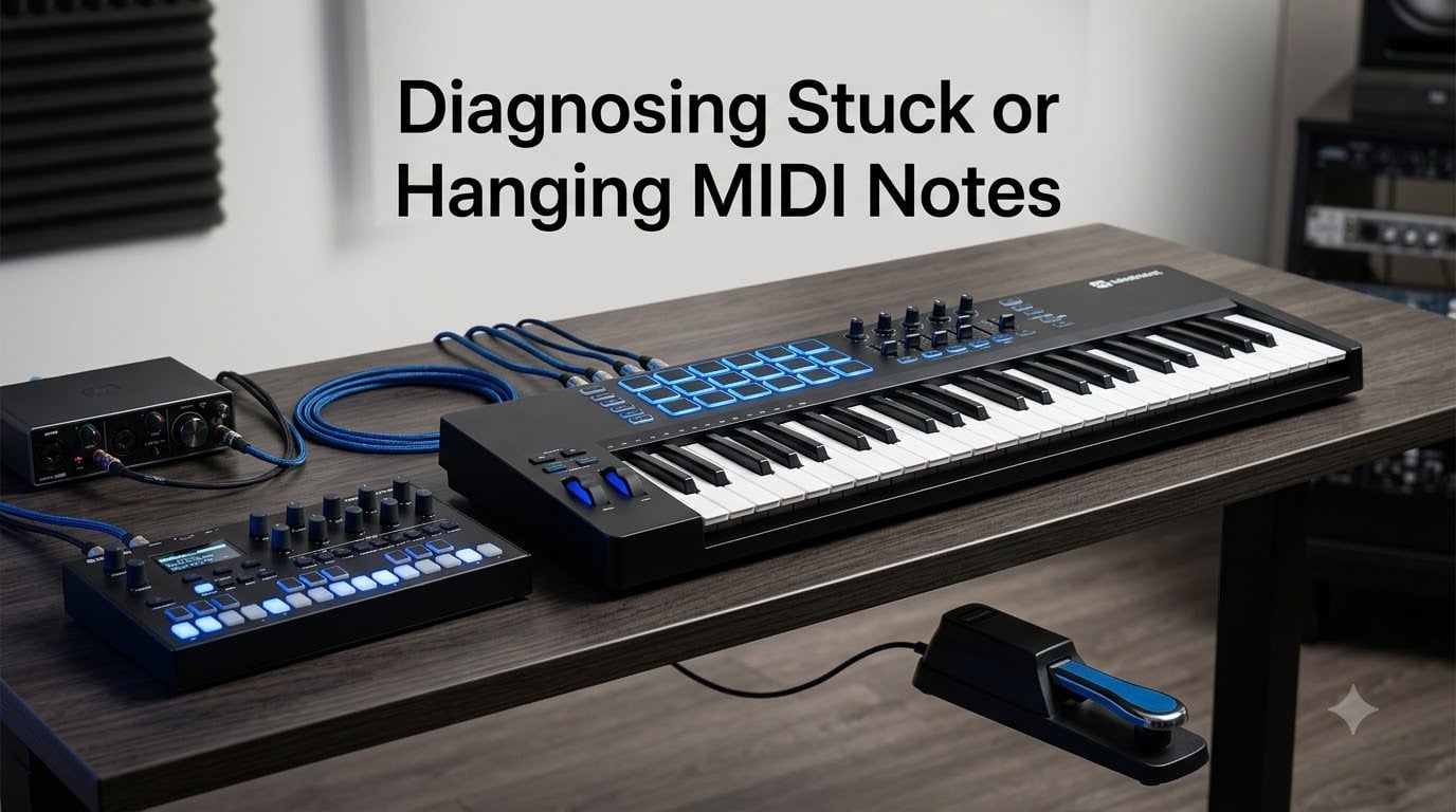 Diagnosing Stuck or Hanging MIDI Notes
