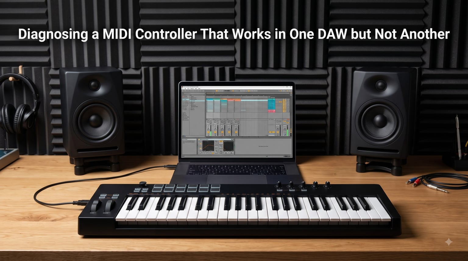 Diagnosing a MIDI Controller That Works in One DAW but Not Another