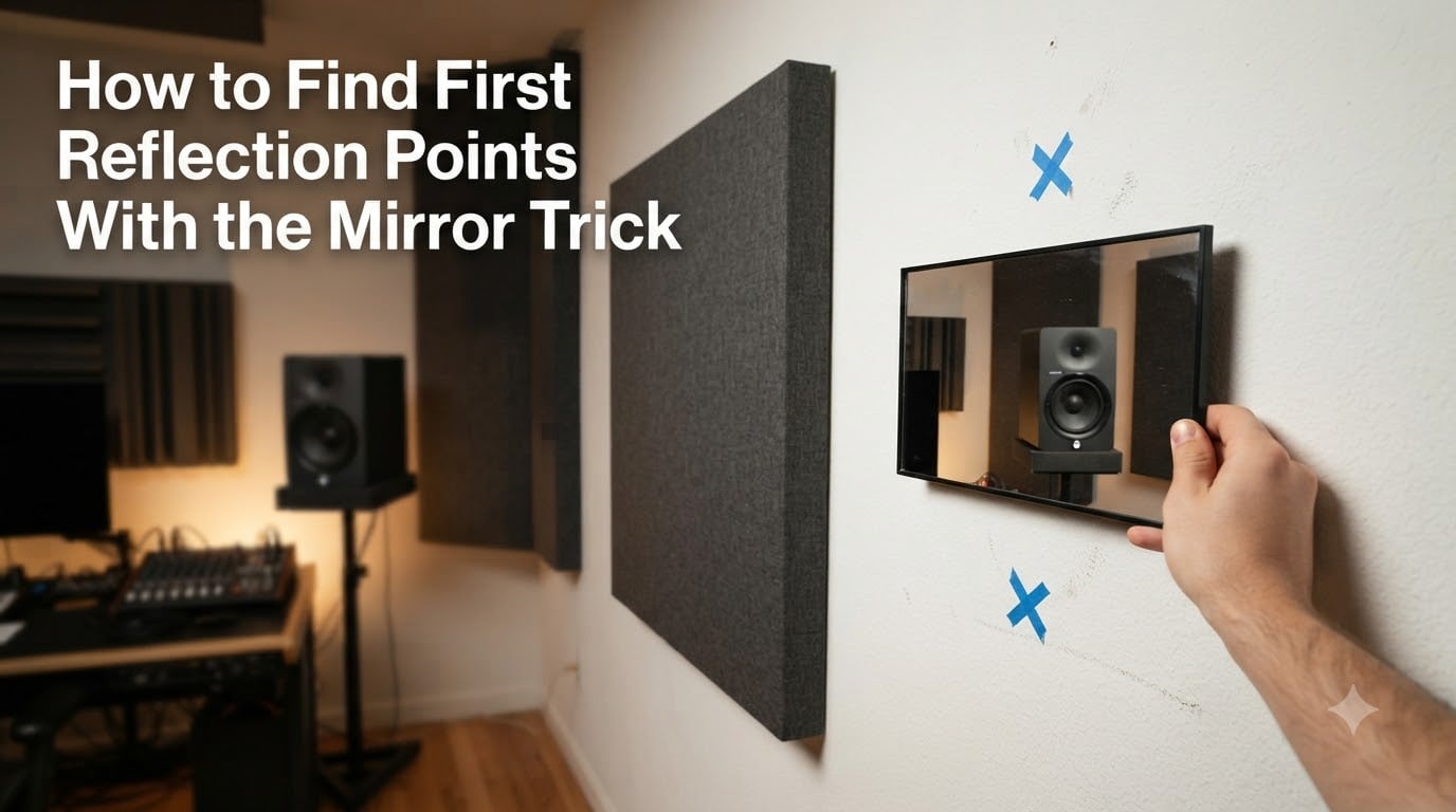How to Find First Reflection Points With the Mirror Trick