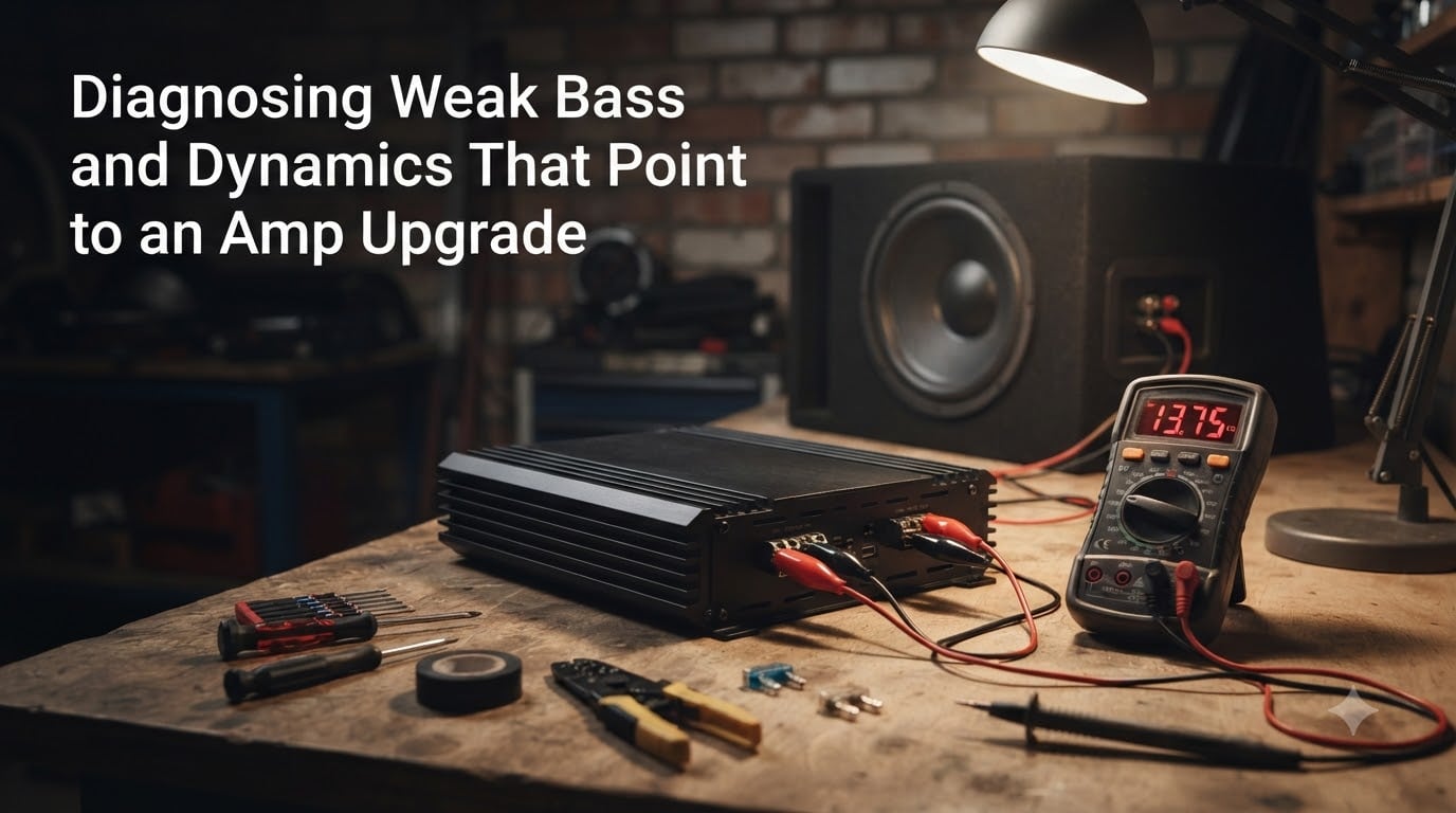 Diagnosing Weak Bass and Dynamics That Point to an Amp Upgrade