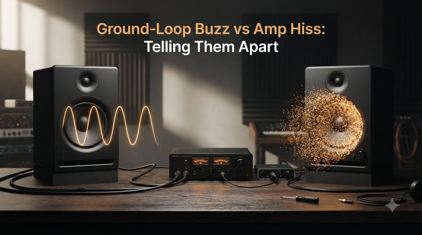 Ground-Loop Buzz vs Amp Hiss: Telling Them Apart