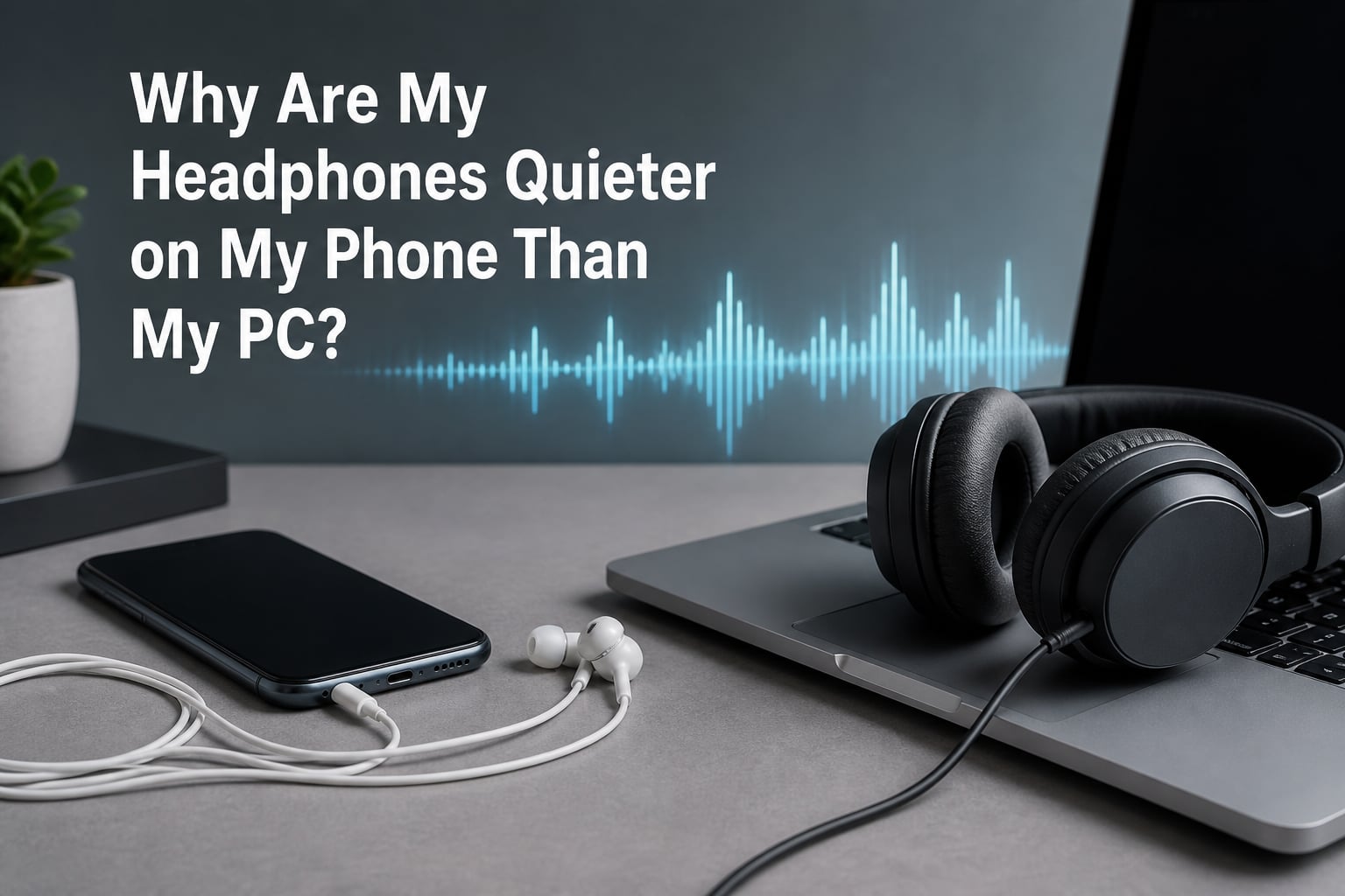 Why Are My Headphones Quieter on My Phone Than My PC?