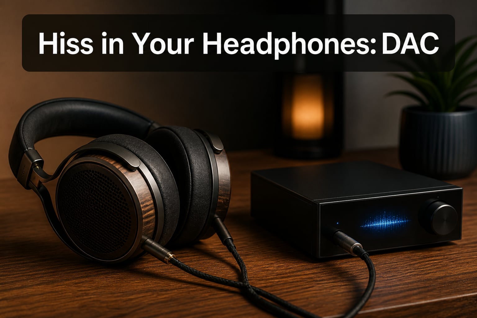 Hiss in Your Headphones: DAC