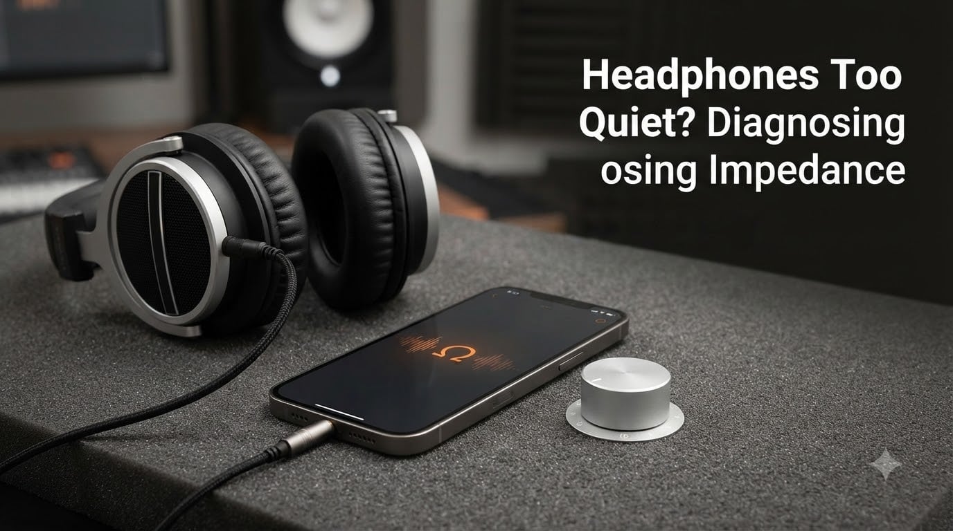 Headphones Too Quiet? Diagnosing Impedance
