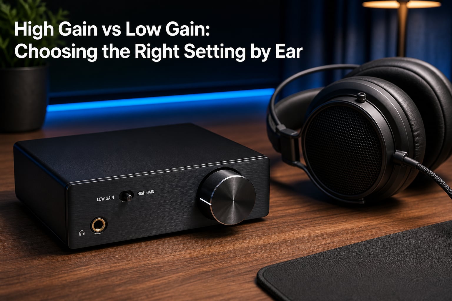 High Gain vs Low Gain: Choosing the Right Setting by Ear