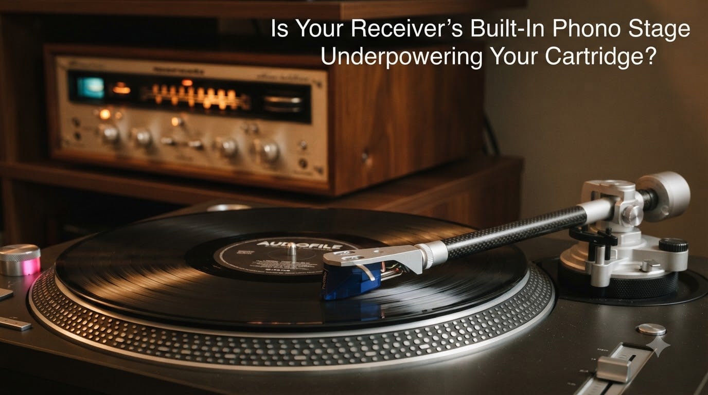 Is Your Receiver's Built-In Phono Stage Underpowering Your Cartridge?