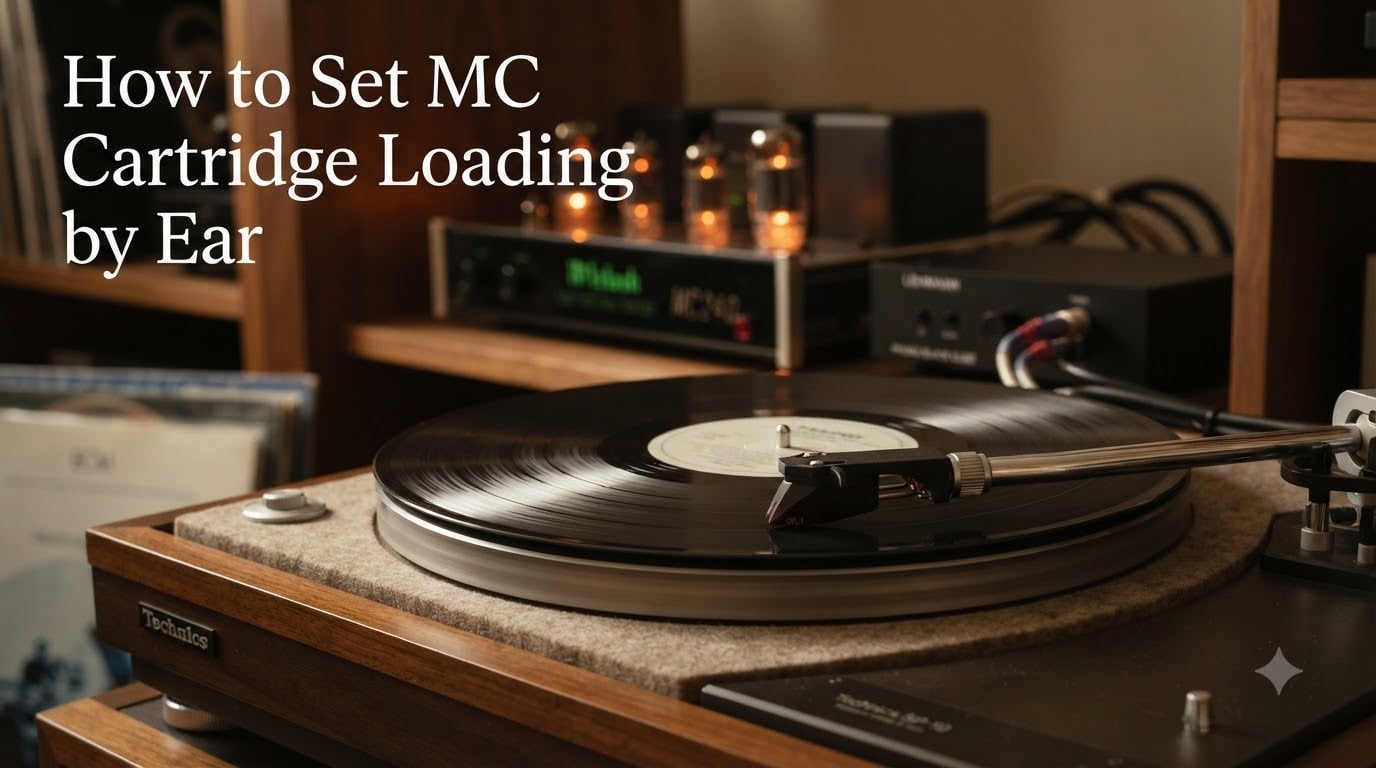 How to Set MC Cartridge Loading by Ear