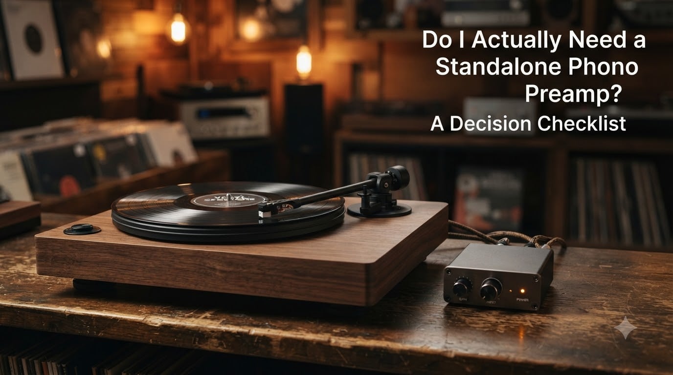 Do I Actually Need a Standalone Phono Preamp? A Decision Checklist