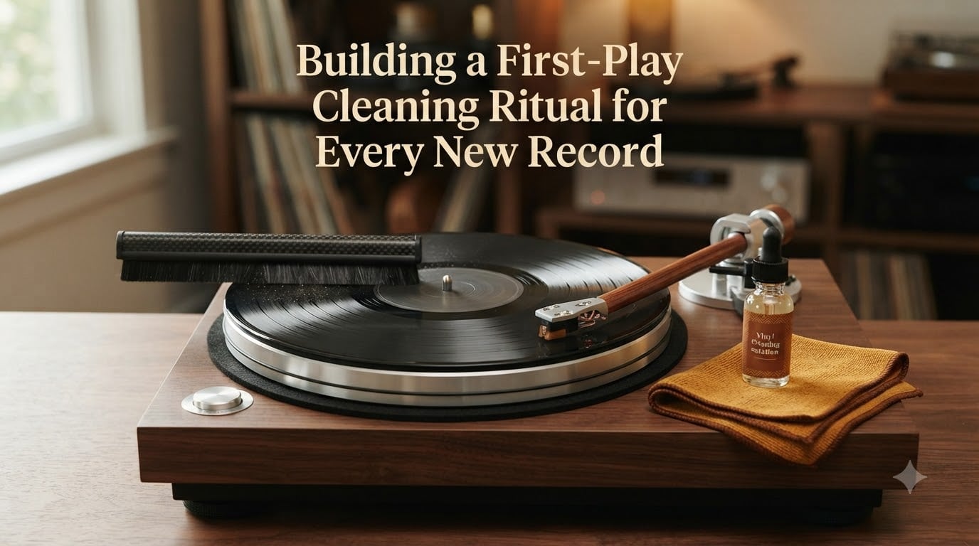 Building a First-Play Cleaning Ritual for Every New Record