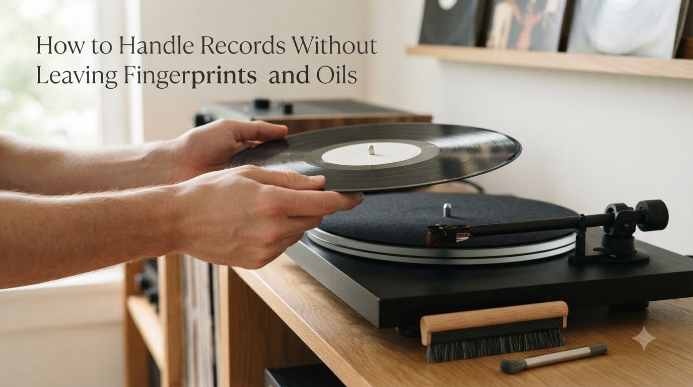 How to Handle Records Without Leaving Fingerprints and Oils