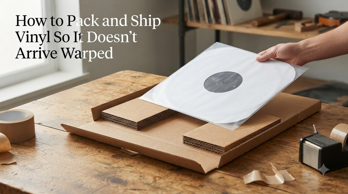 How to Pack and Ship Vinyl So It Doesn't Arrive Warped