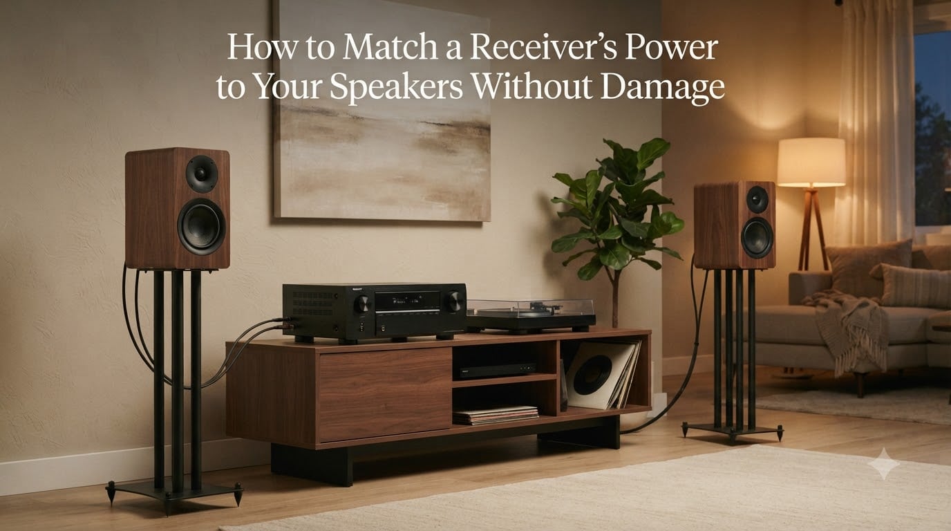 How to Match a Receiver's Power to Your Speakers Without Damage