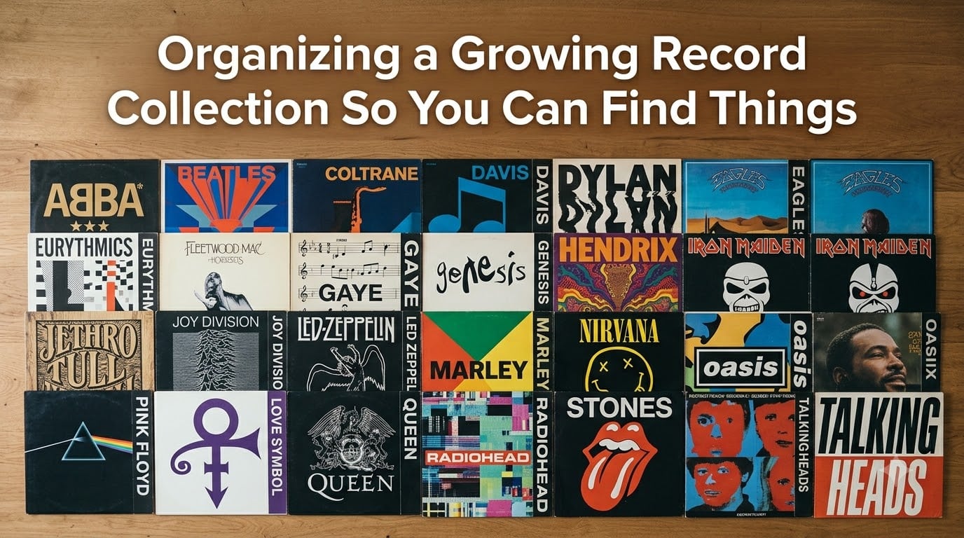 Organizing a Growing Record Collection So You Can Find Things