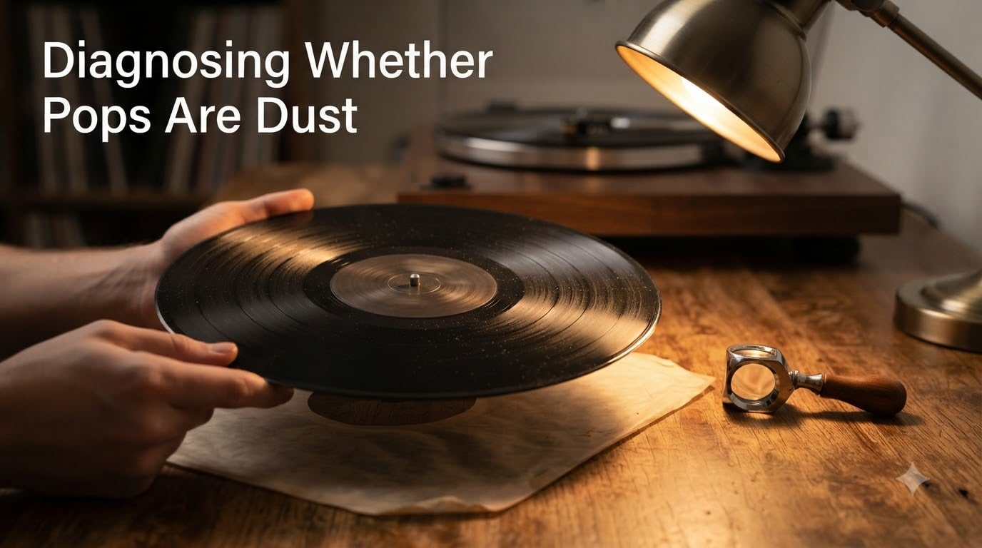 Diagnosing Whether Pops Are Dust