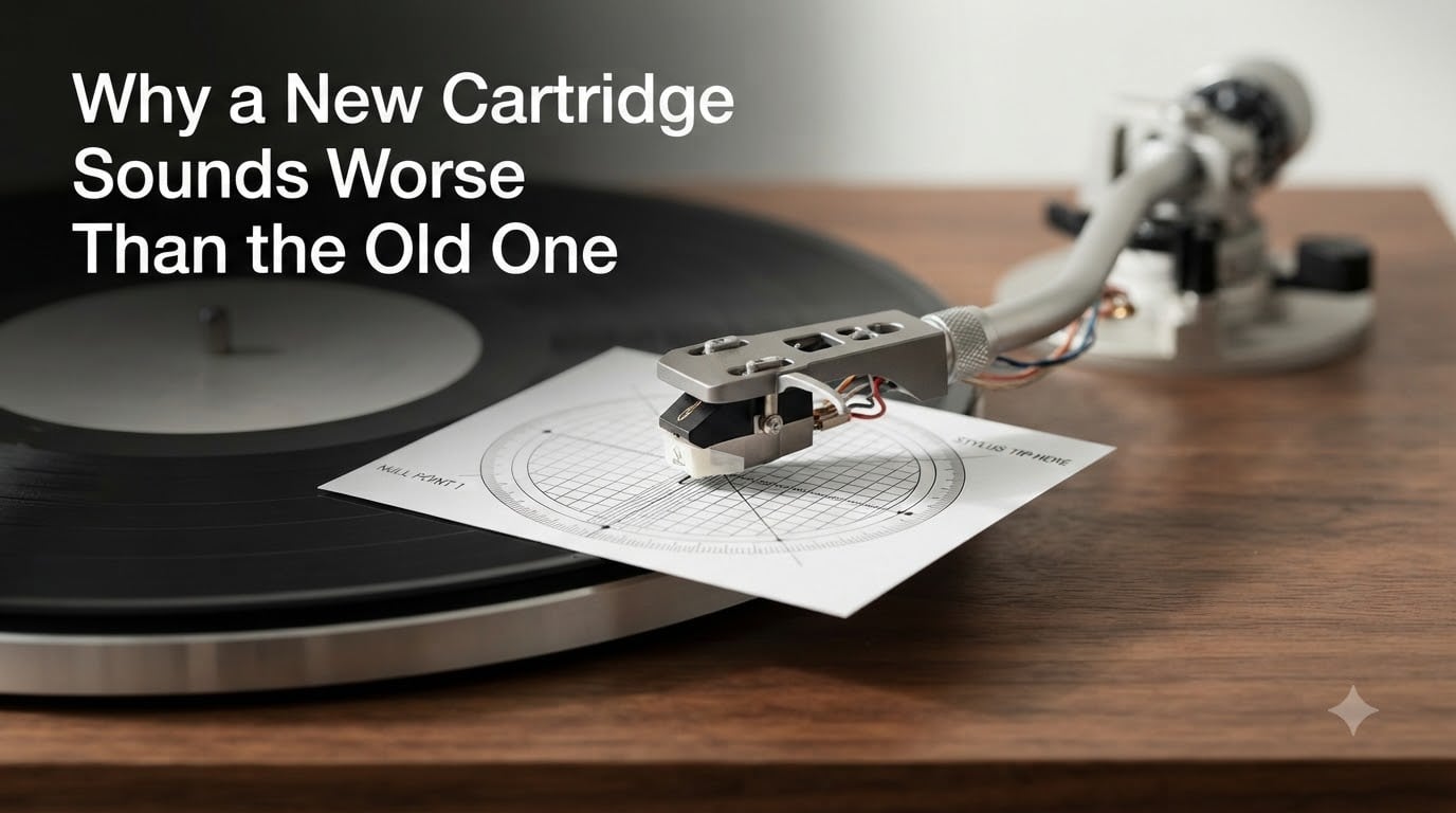 Why a New Cartridge Sounds Worse Than the Old One