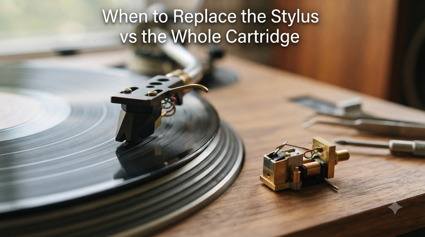 When to Replace the Stylus vs the Whole Cartridge