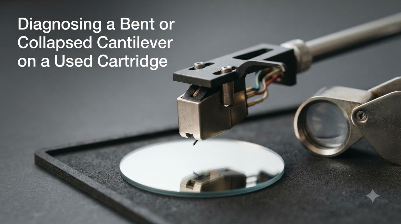 Diagnosing a Bent or Collapsed Cantilever on a Used Cartridge