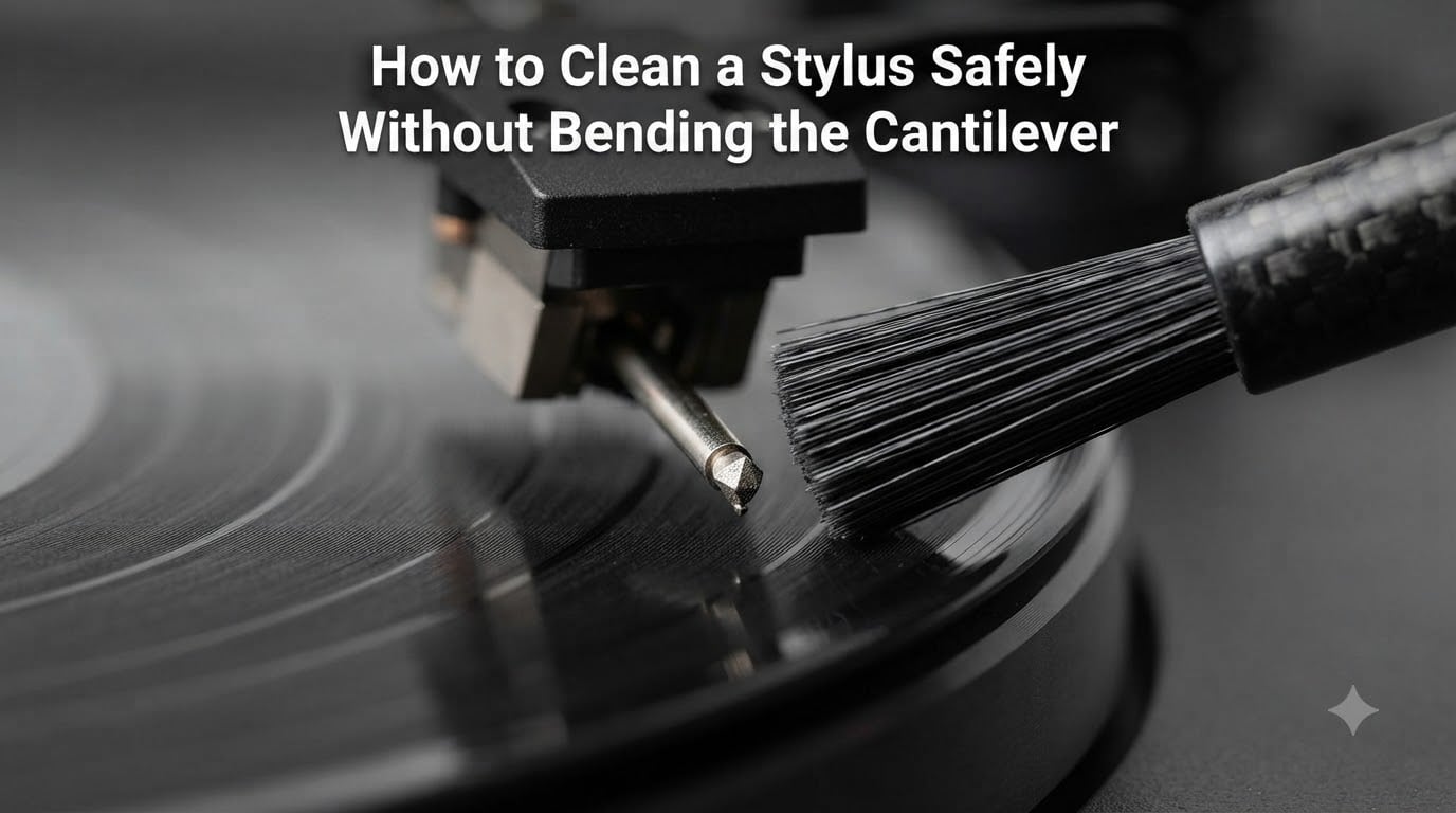How to Clean a Stylus Safely Without Bending the Cantilever