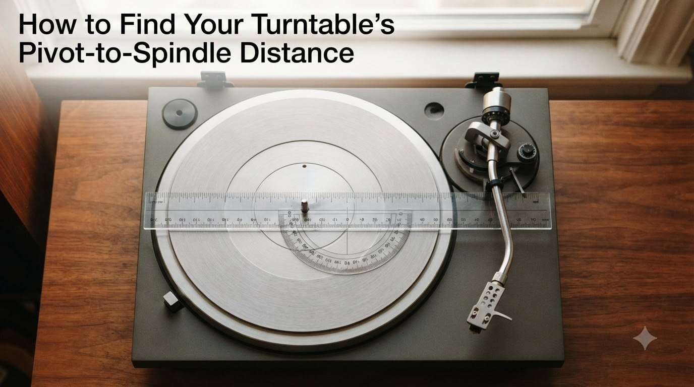 How to Find Your Turntable's Pivot-to-Spindle Distance