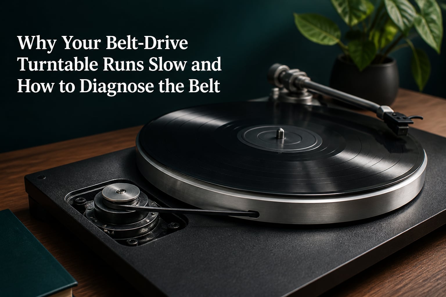 Why Your Belt-Drive Turntable Runs Slow and How to Diagnose the Belt