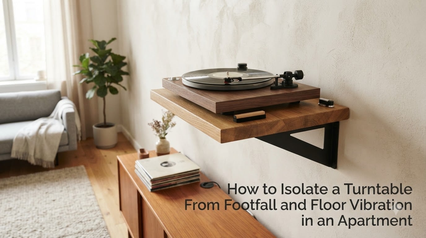 How to Isolate a Turntable From Footfall and Floor Vibration in an Apartment