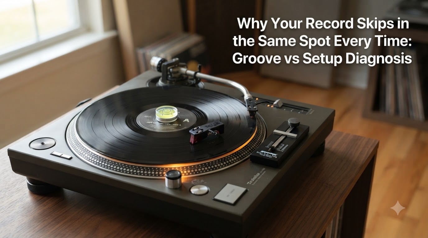 Why Your Record Skips in the Same Spot Every Time: Groove vs Setup Diagnosis