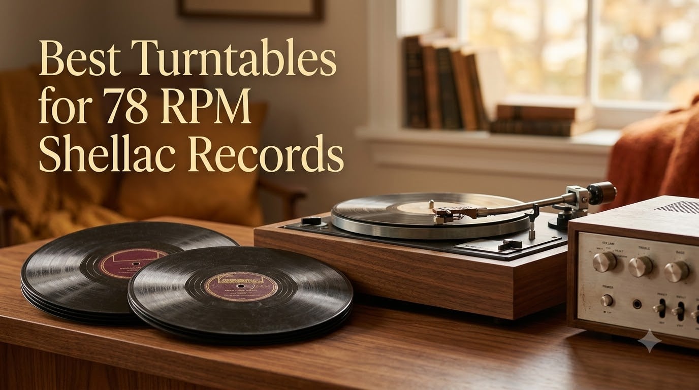 Best Turntables for 78 RPM Shellac Records