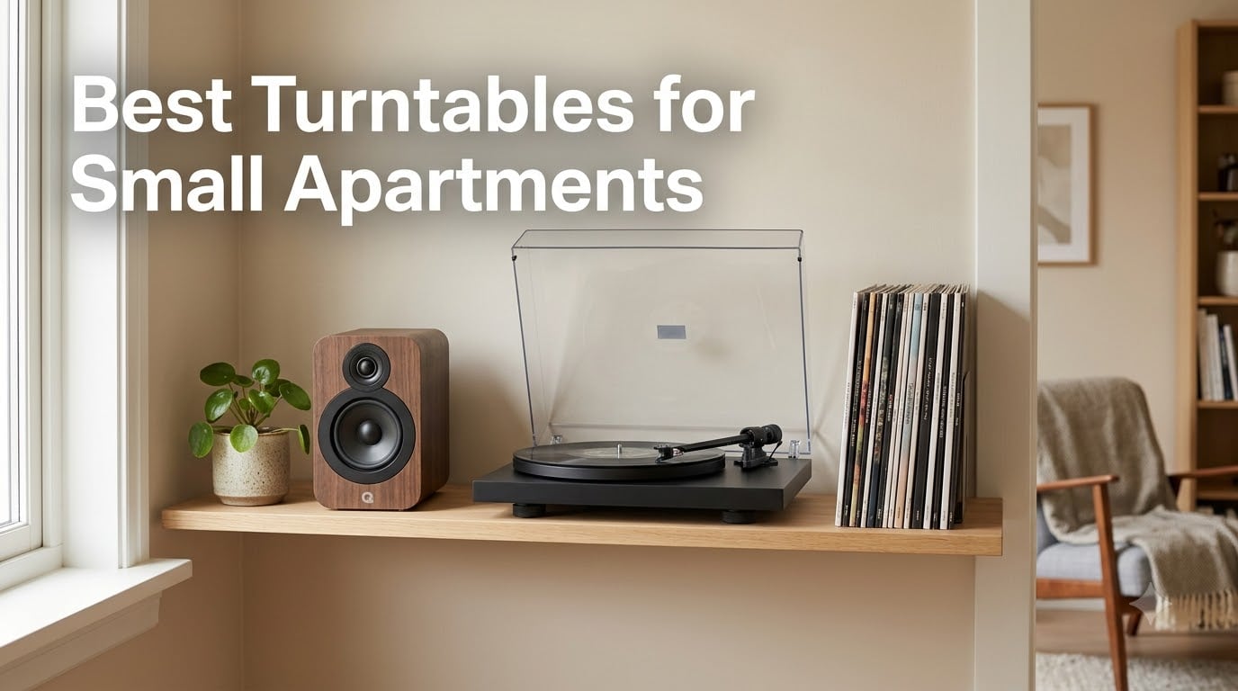 Best Turntables for Small Apartments
