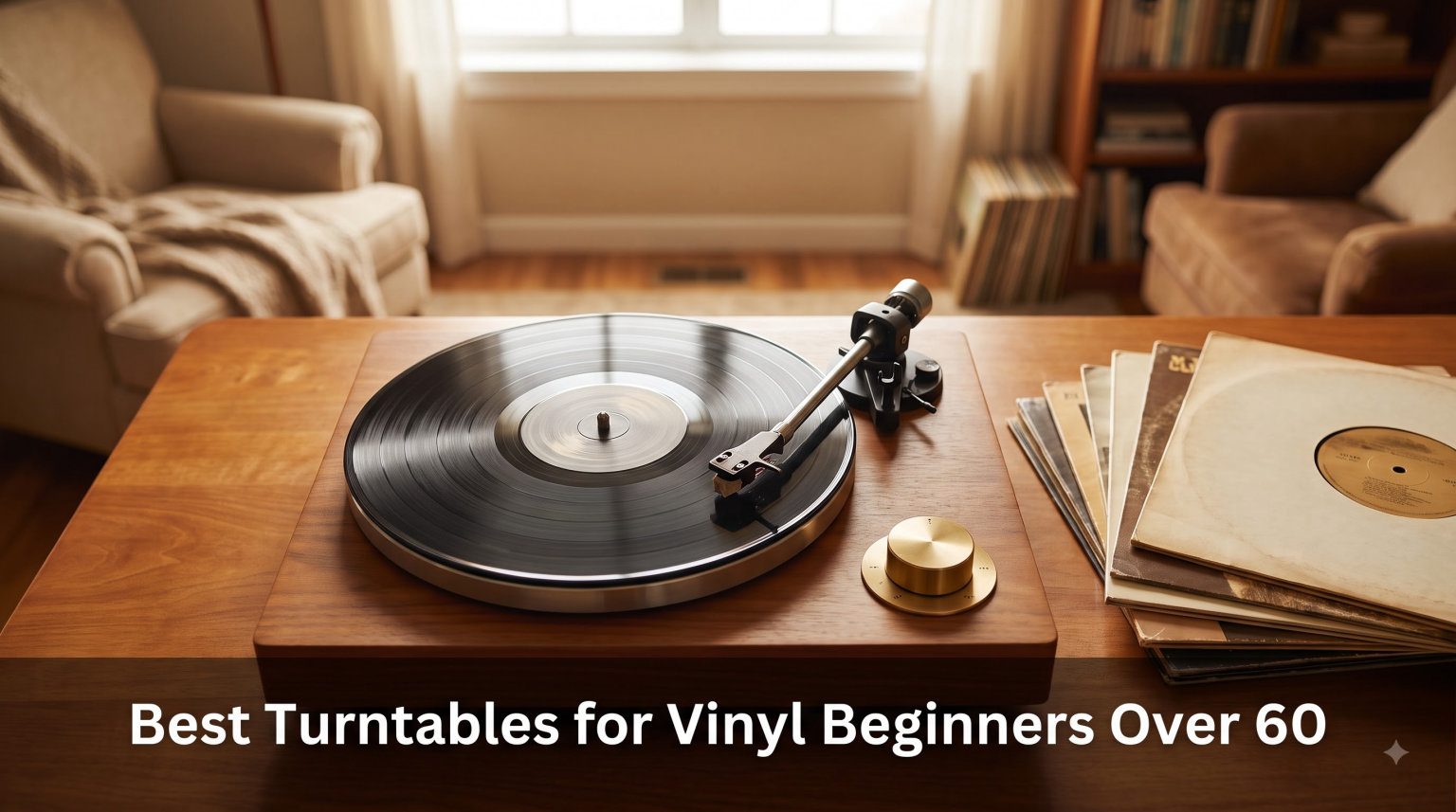 Best Turntables for Vinyl Beginners Over 60