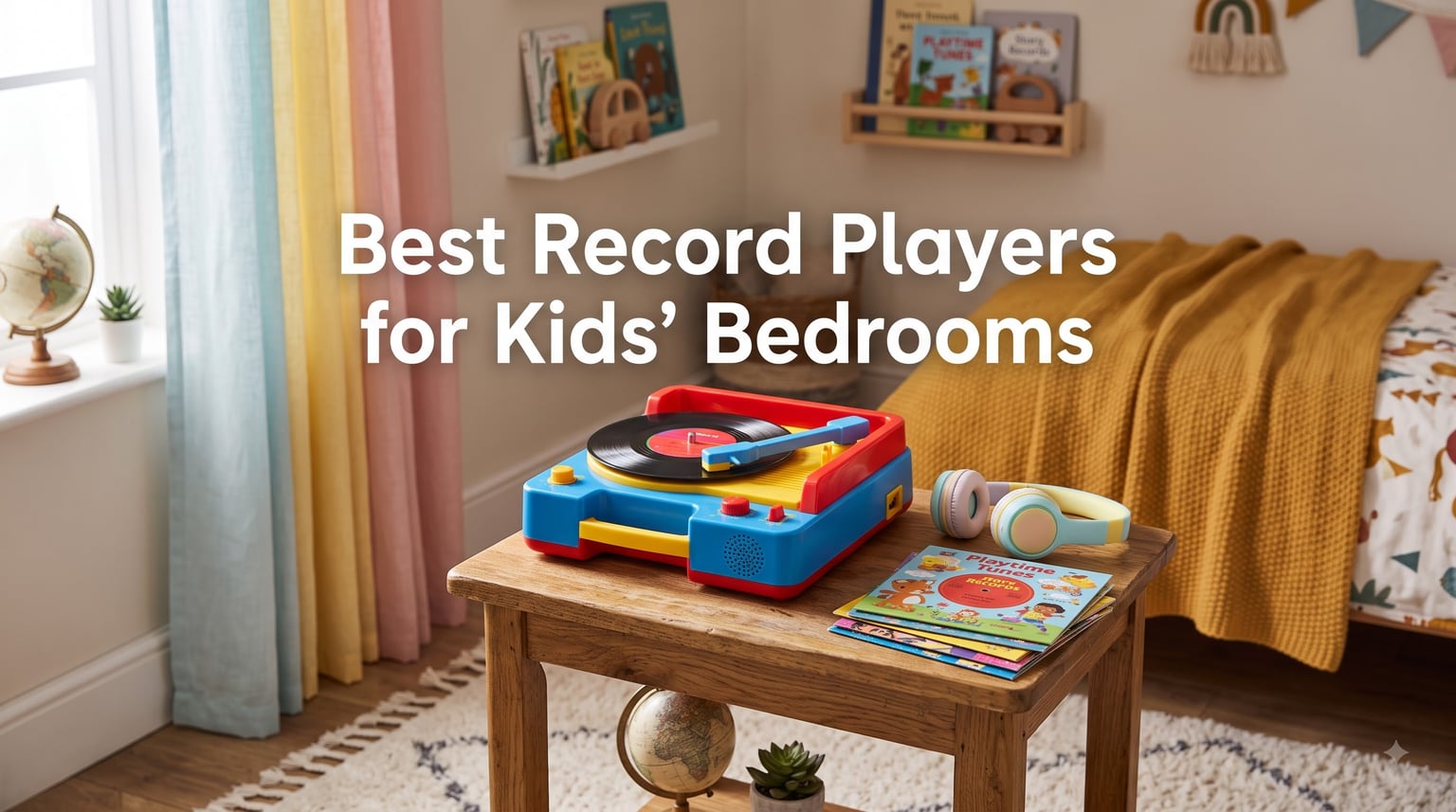 Best Record Players for Kids' Bedrooms
