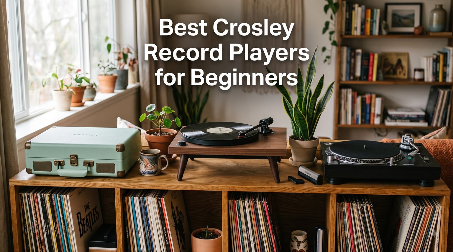 Best Crosley Record Players for Beginners