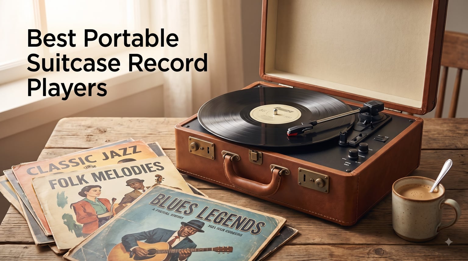 Best Portable Suitcase Record Players