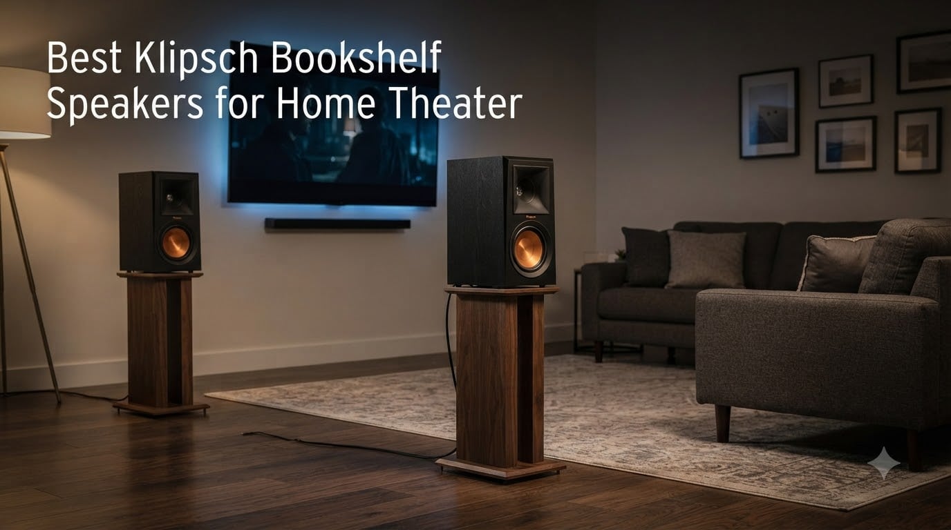 Best Klipsch Bookshelf Speakers for Home Theater