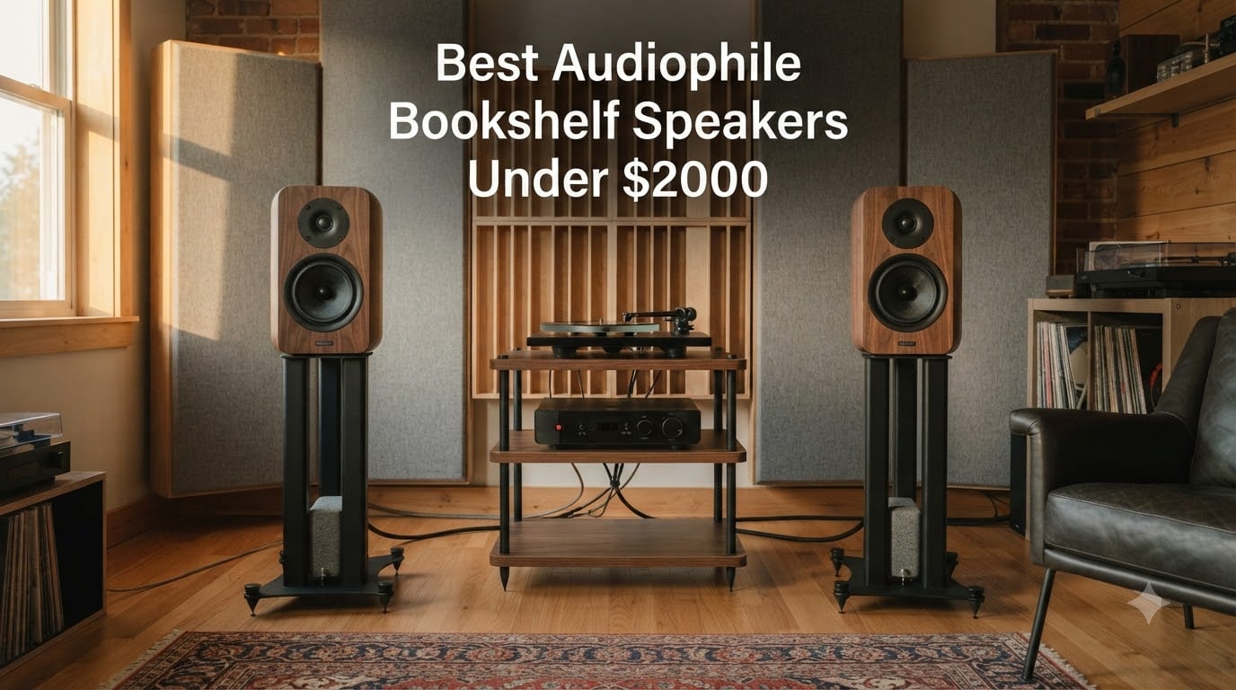 Best Audiophile Bookshelf Speakers Under $2000