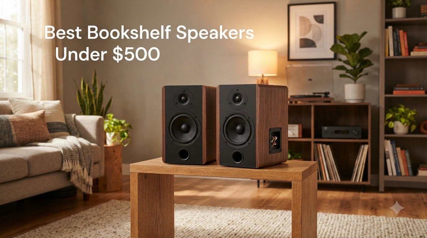 Best Bookshelf Speakers Under $500