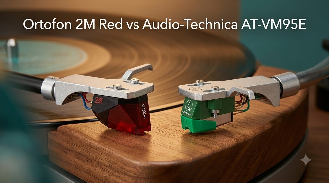 Ortofon 2M Red vs Audio-Technica AT-VM95E
