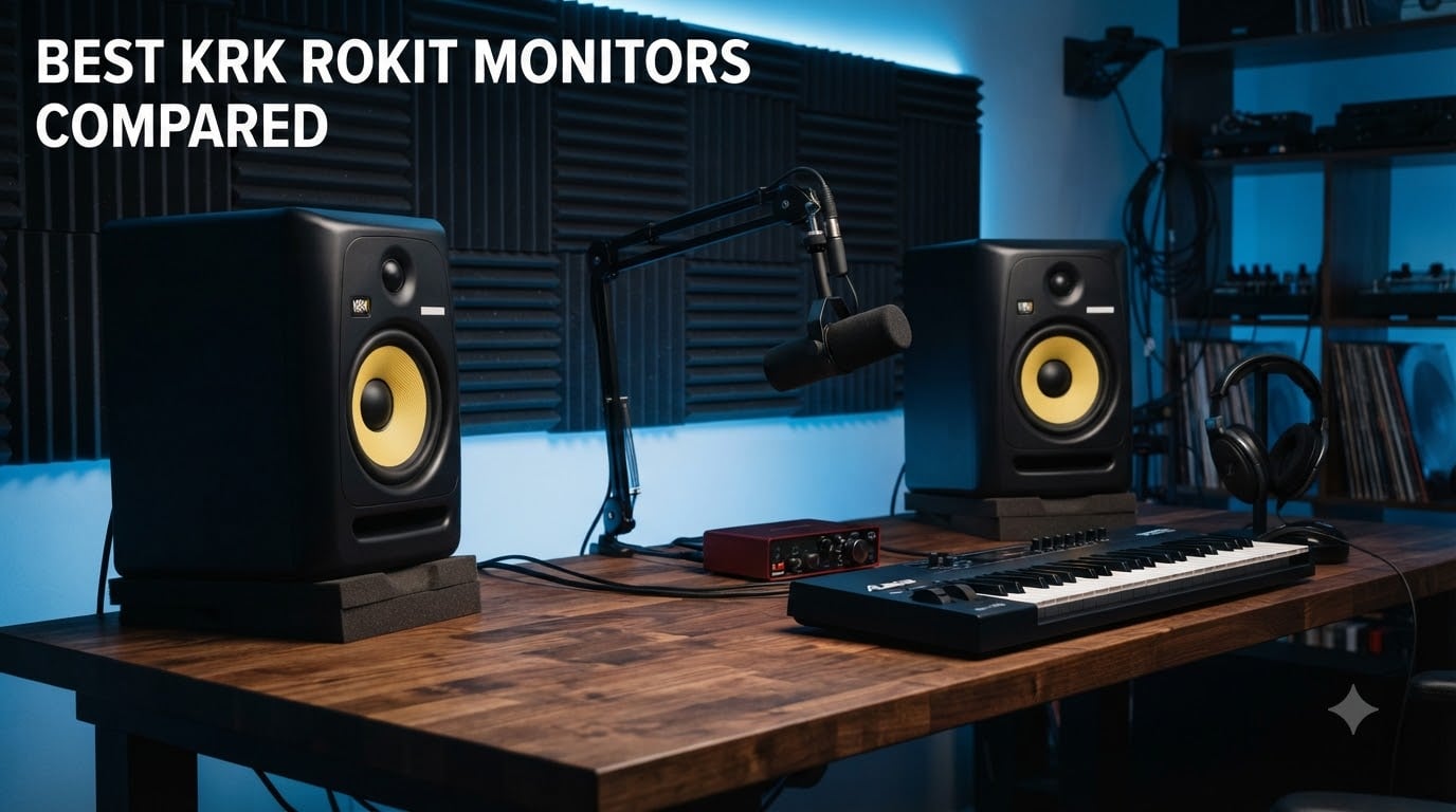 Best KRK Rokit Monitors Compared