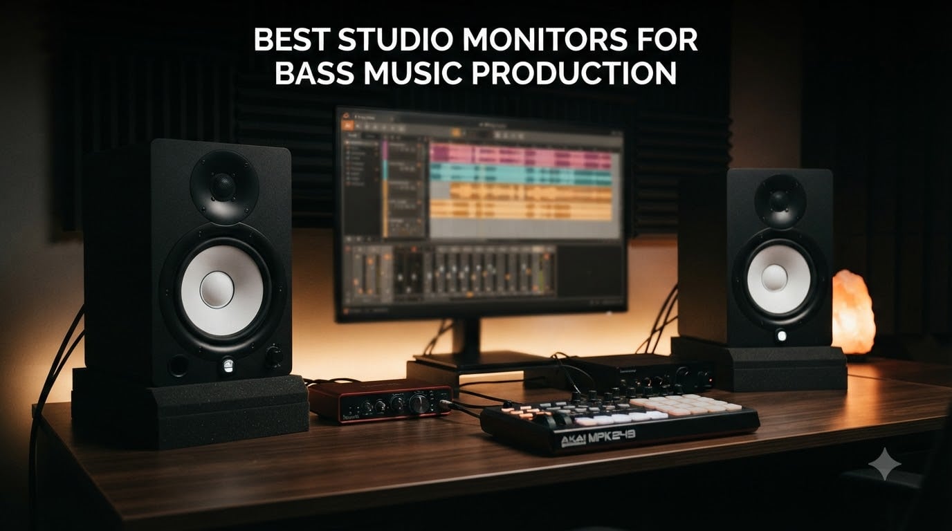 Best Studio Monitors for Bass Music Production