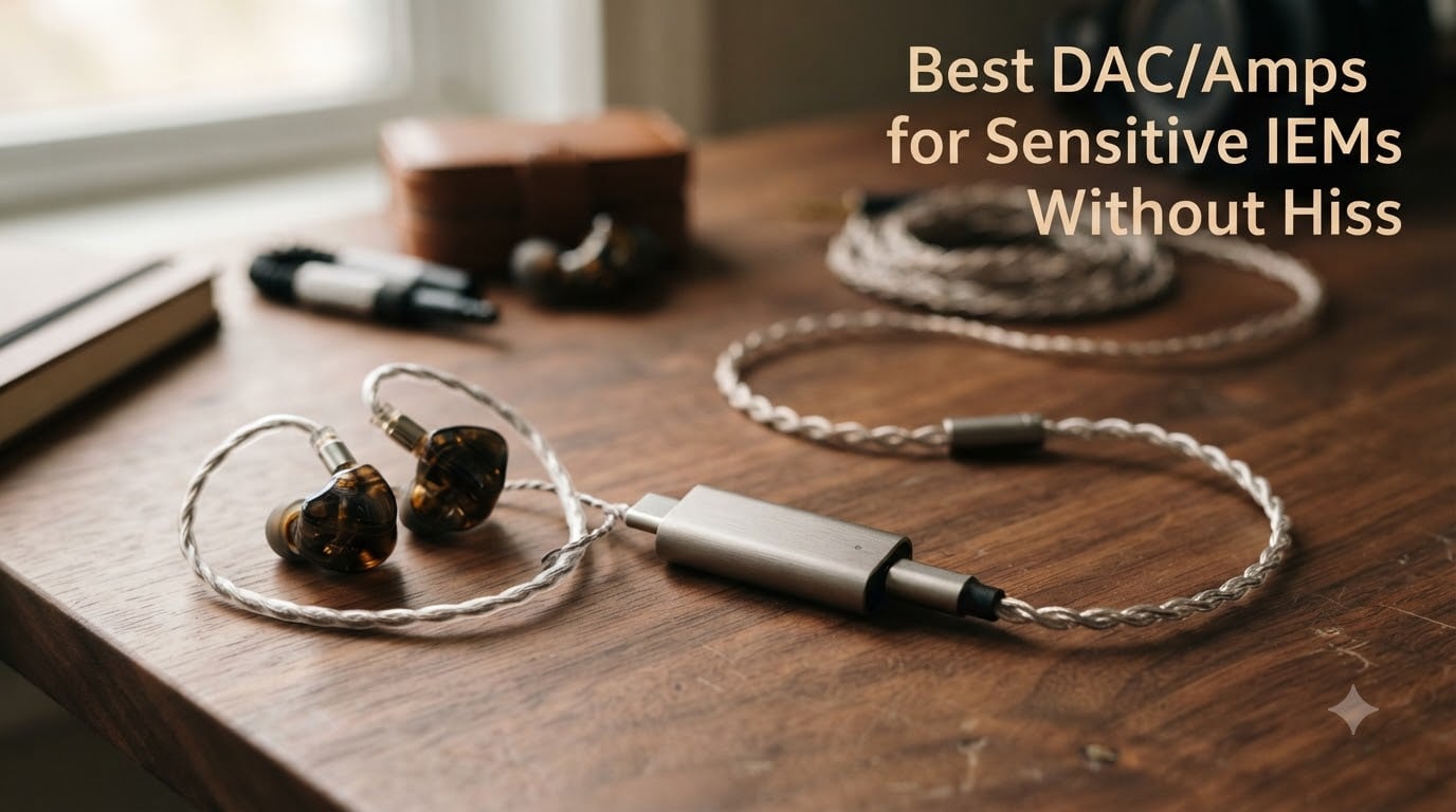 Best DAC/Amps for Sensitive IEMs Without Hiss