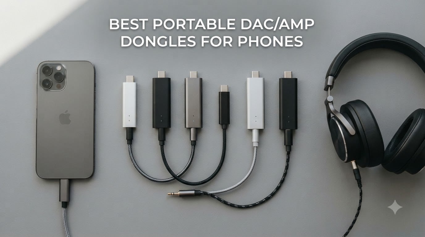 Best Portable DAC/Amp Dongles for Phones