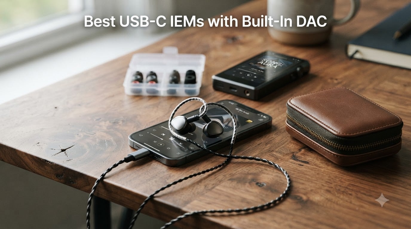 Best USB-C IEMs with Built-In DAC