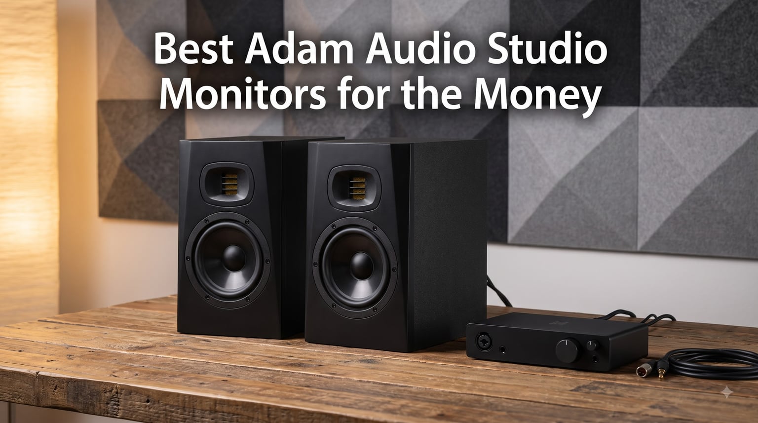 Best Adam Audio Studio Monitors for the Money