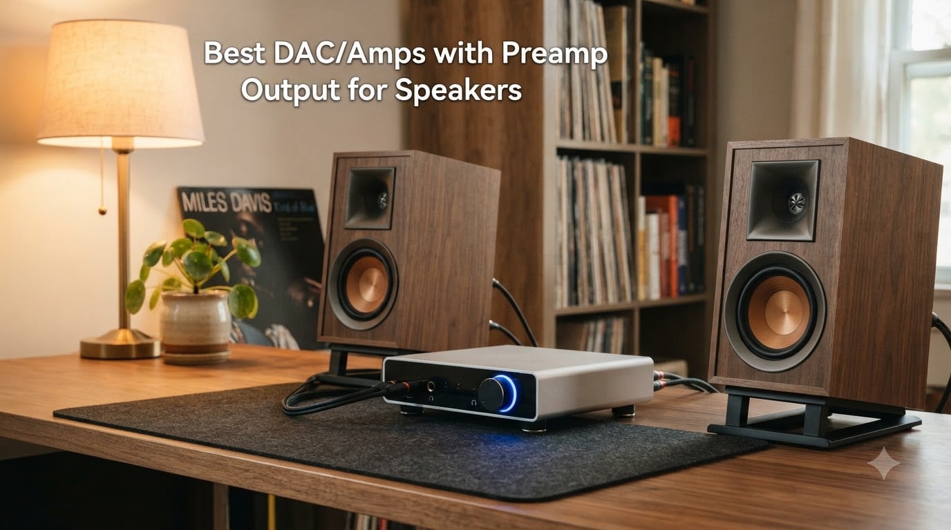Best DAC/Amps with Preamp Output for Speakers