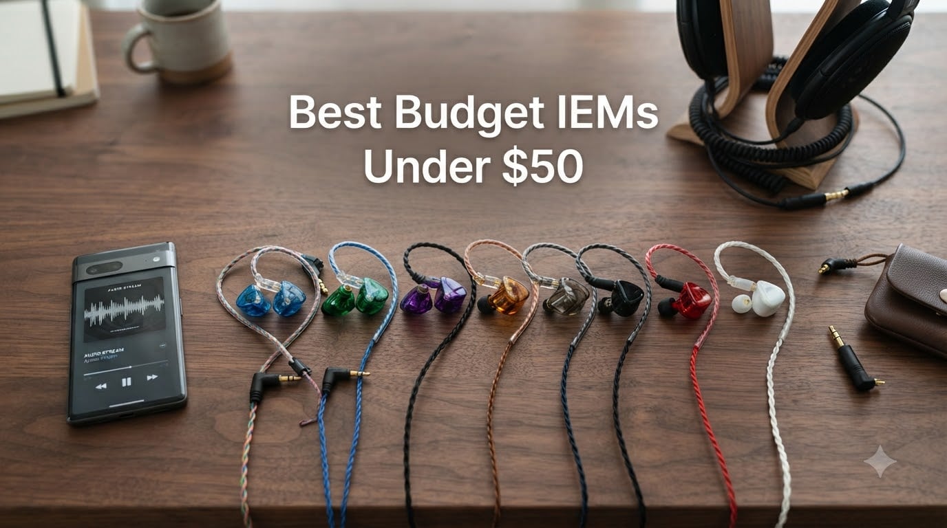 Best Budget IEMs Under $50