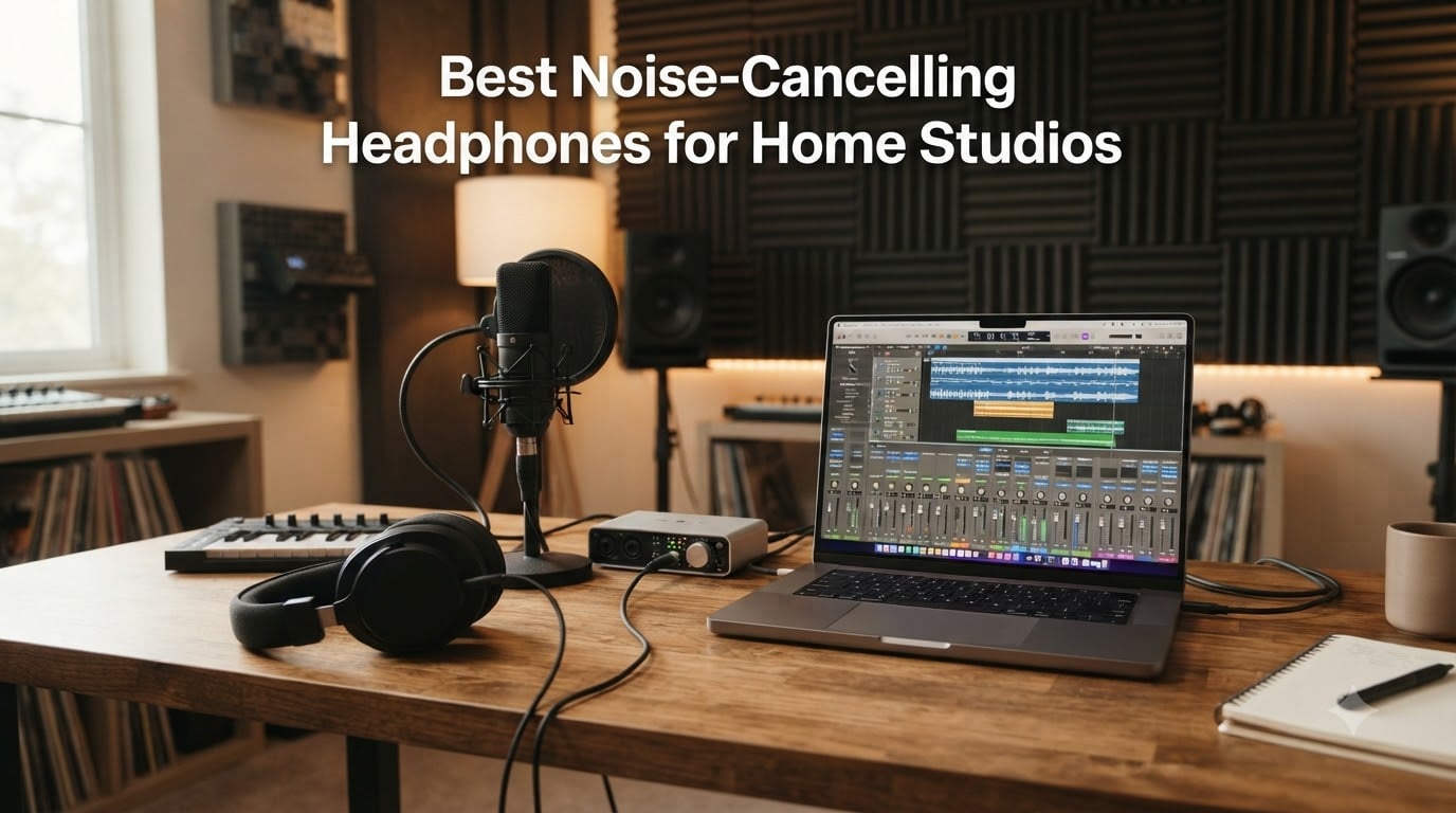 Best Noise-Cancelling Headphones for Home Studios