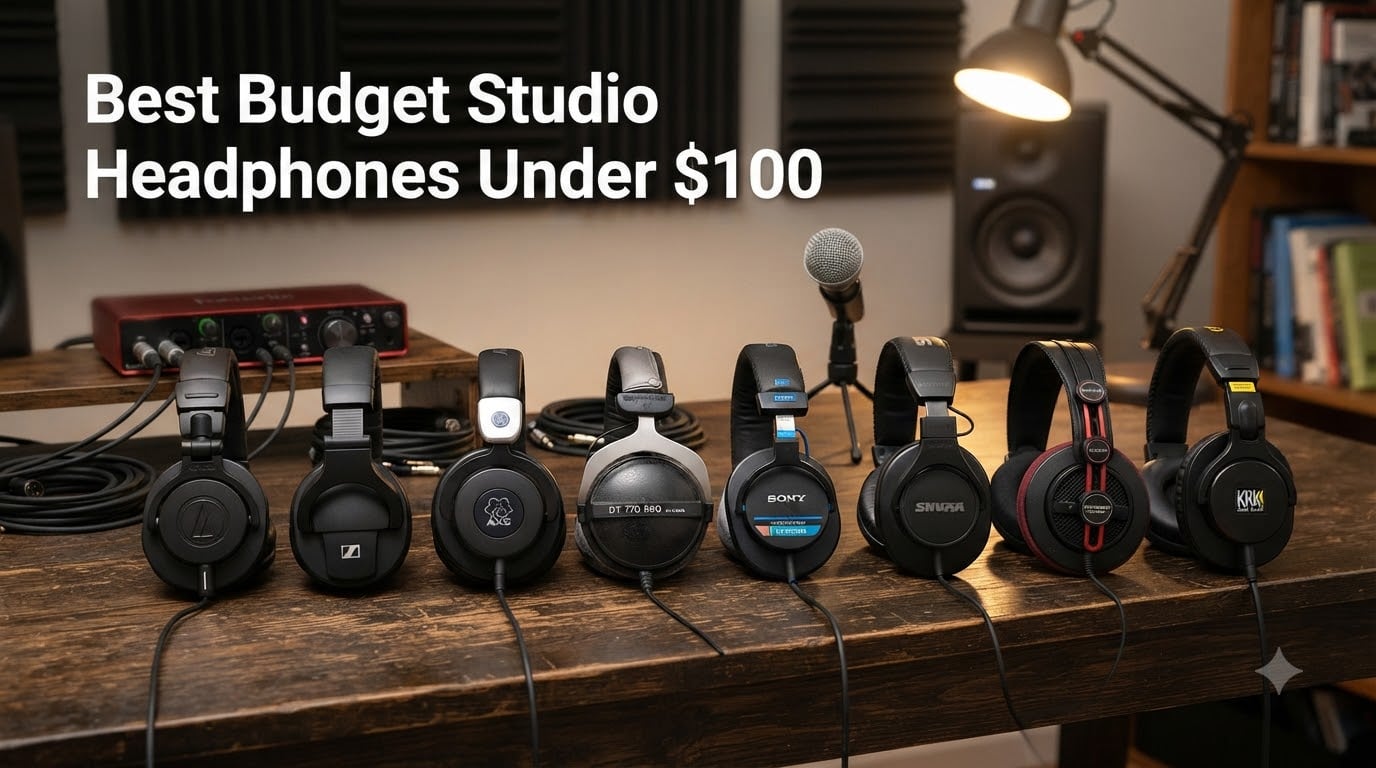Best Budget Studio Headphones Under $100