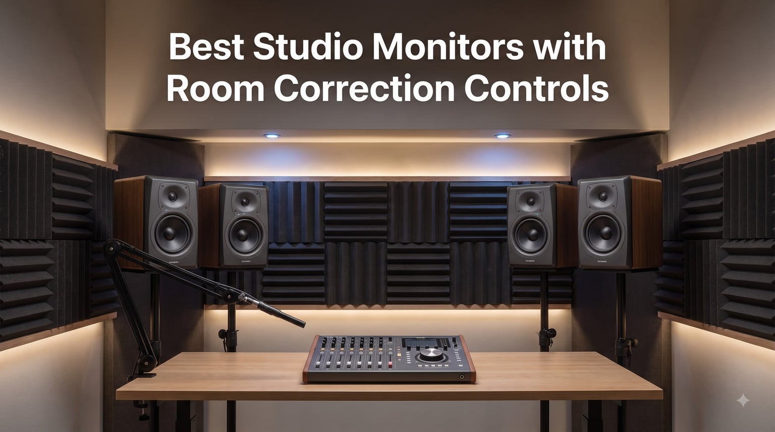 Best Studio Monitors with Room Correction Controls